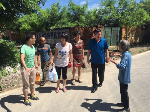 白菜官网圆满完成暑期“大家访”活动