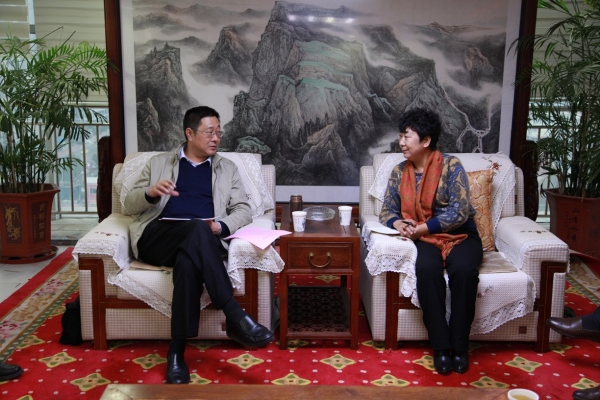河北省教育厅王廷山副厅长到白菜官网调研学科建设工作