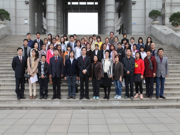 白菜官网隆重召开第五期泰国留学生开班典礼