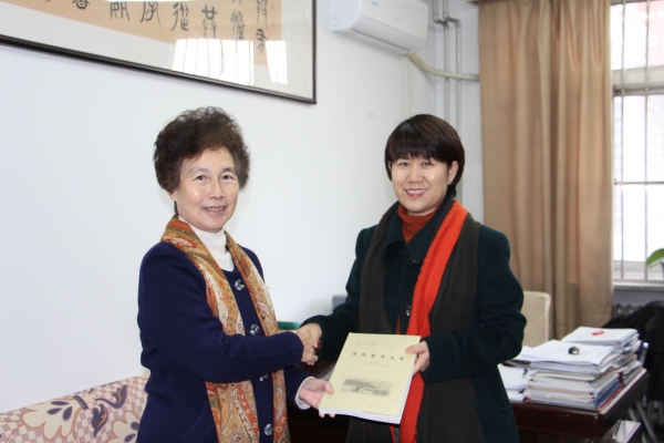 原唐山学院书记华玉来白菜官网考察、交流