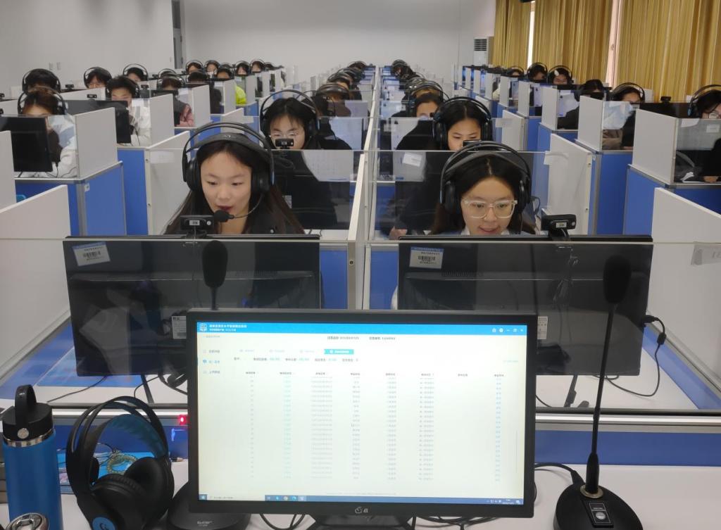白菜官网圆满完成2024年秋季国家普通话水平测试工作